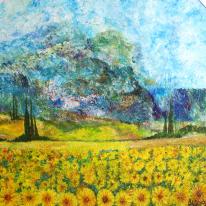 Sunflowers in the vale