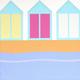 3 beach huts