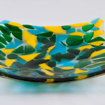 Small Slumped Mosaic Dish