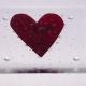 Copper Full Heart Coaster