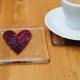 Copper Heart Coasters