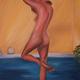 after the bath | £125 | 60 x 50cm | oil on canvas after the bath