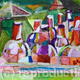 Turkish Delight | | 40 x 30cm | Acrylic paint and ink Turkish Delight