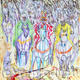 Riders of The Apocalpyse | | 40 x 58cm | Mixed Media Riders of The Apocalpyse