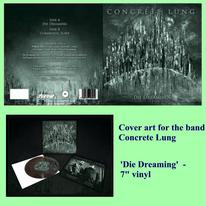 Cover Art for 'Die Dreaming' by Concrete Lung