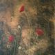 Autumn Poppies | (sold) | 61 x 79cm | Acrylic and mixed media on canvas (stretched canvas on a frame) Autumn Poppies