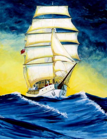 Dawn at Sea