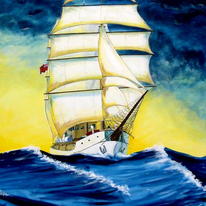 Dawn at Sea