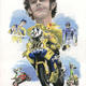 Tribute poster Valentino… | | 40 x 30cm | Gouache on art board Tribute poster Valentino…