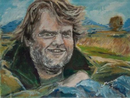 Bryn Terfel-Ar y fferm
