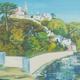 Portmeirion -White buildings | £200 | | acrylic on canvas Portmeirion -White buildings