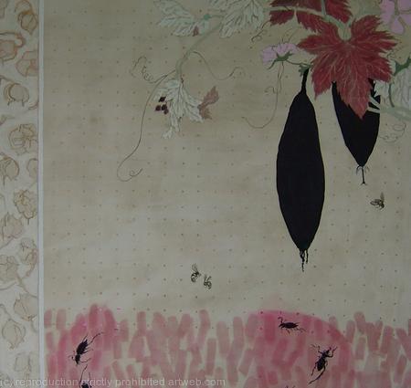 Insects and gourds