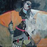 Performer - Oil on Canvas