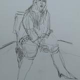 Pole - Pencil on paper