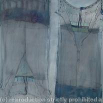 transparent blue petticoat