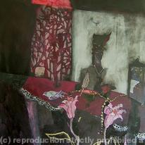 Woman with dark secret