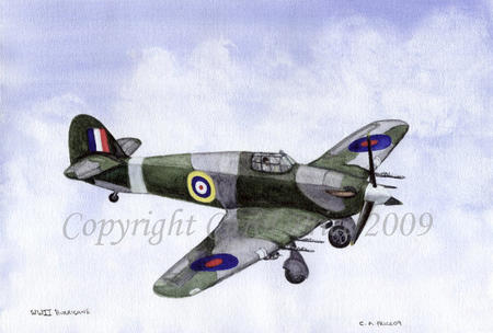 WWII Hurricane