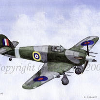 WWII Hurricane