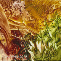 Encaustic Dreamscape I