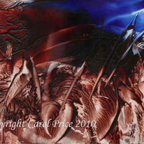 Encaustic Dreamscape IX
