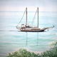 Boat in Valtos Bay,Parga,Greece