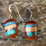 Glass Earrings Maple Valley - 
