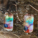 Glass Earrings Landscape - 