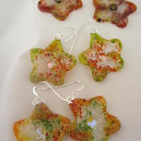 Autumn Glass Earrings