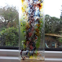 Swirls Fused Glass