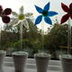 Fused Flowers in a Pot