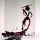 Shadow People: I will… | (sold) | | Acrylic on paper Shadow People: I will…