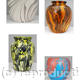 Marbled Ceramic vases…