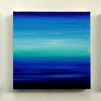 Gentle Blues Triptych