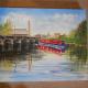 stratford in the sun | | 51 x 41cm | acrylic on canvas stratford in the sun
