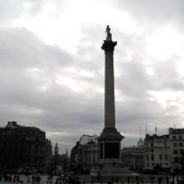 Blue Trafalgar Square