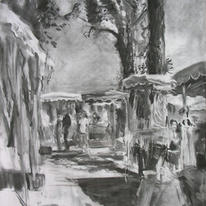 Domme Market, August 2011