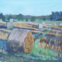 Hay bales, Shiplake. 2011
