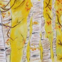 Yellow Birches