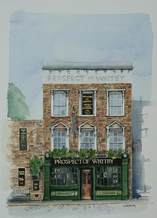 The Prospect of Whitby,Wapping