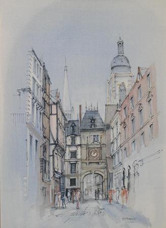 Rouen, le Tour du Gros Horloge