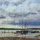 Pinmill, Suffolk, lowtide.