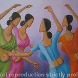 Dancers 6 - acrylic on canvas