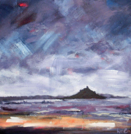 Stormy Morning St Michael's Mount