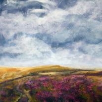 Heather on Curbar