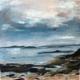 Eastern Islands | £95 | 20 x 20cm | Oil on box canvass Eastern Islands