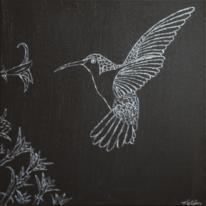 Silver Humming Bird