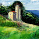 Chateaux de Baumelles | £150 | 876 x 559cm | Acrylic Chateaux de Baumelles