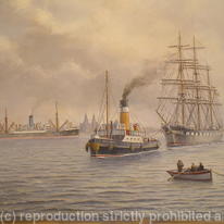 Steam and Sail off Birkenhead