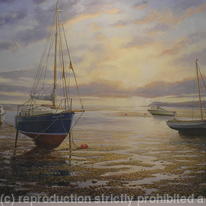 Estuary at Sunset
