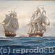 Action between two Frigates